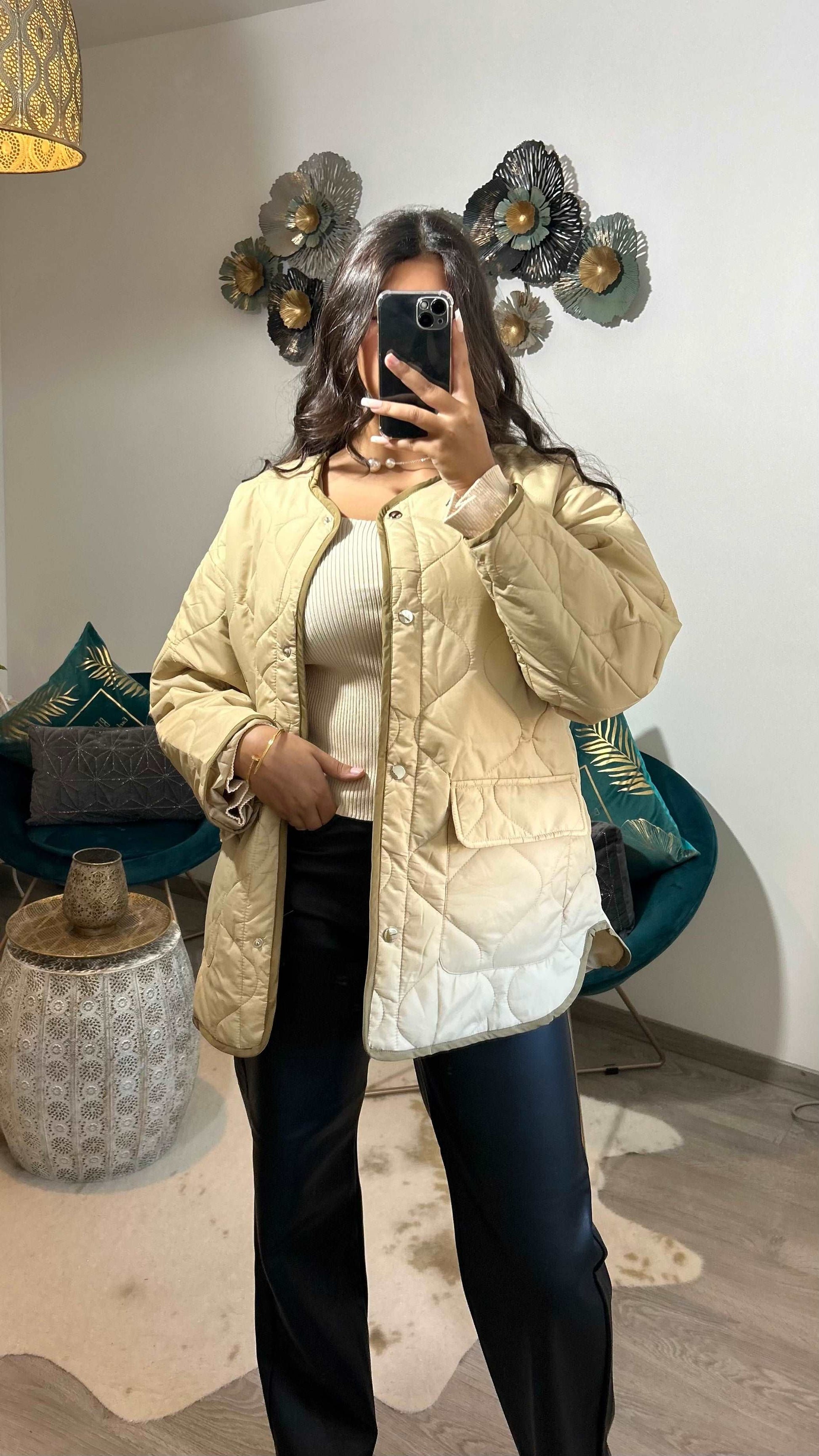 Parka Femme Taupe JAZZY